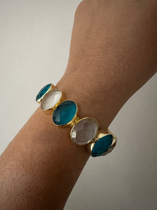 TL 014 - Gemstone Cuff